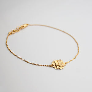Dahlia 18ct. Gold Bracelet