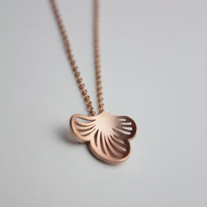 Flourish 9ct. Rose Gold Necklace